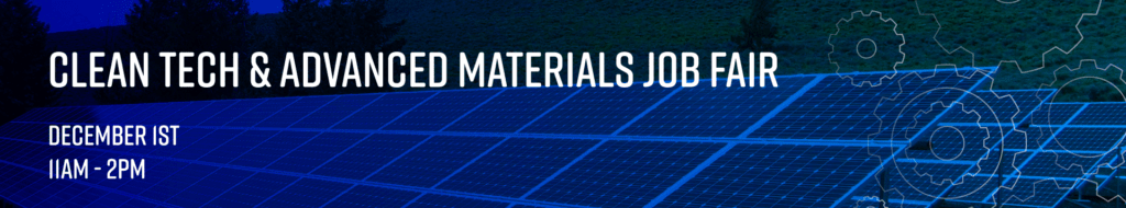 Cleantech & Advanced Materials Job Fair