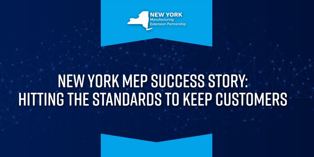 NY MEP: Hitting the Standards to Keep Customers